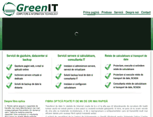 Tablet Screenshot of greenit.ro